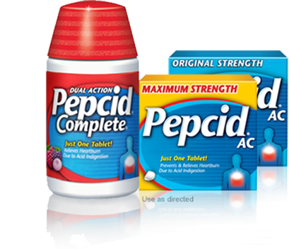 is pepcid ac the same as pepcid complete