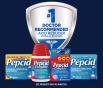 Pepcid Heartburn Relief Medication product line, number one doctor recommended acid reducer