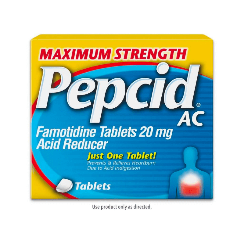 Maximum Strength PEPCID AC® Tablets with Famotidine | PEPCID®