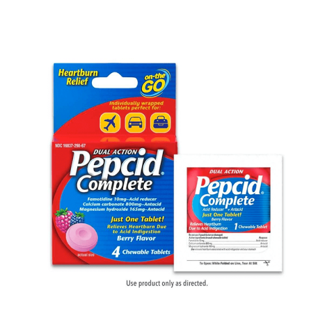 Pepcid Complete on the go