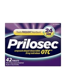 Prilosec OTC Omeprazole Delayed-Release Acid Reducing Tablets